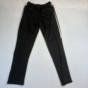 Adidas Tiro 17 Training Pants Black White Stripes Youth Large BS3690 Joggers